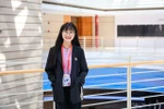 Mai Thị Phượng là nữ sinh duy nhất của Học viện Công nghệ Bưu chính Viễn thông nhận giải thưởng Nữ sinh Khoa học công nghệ Việt Nam năm 2025. Ảnh: NVCC