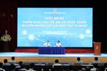 Hợp tác "3 nhà": Đột phá đào tạo nguồn nhân lực chất lượng cao