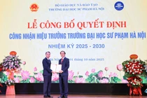 PGS.TS Nguyễn Đức Sơn tiếp tục được bổ nhiệm làm Hiệu trưởng Trường Đại học Sư phạm Hà Nội