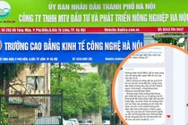 SV đào tạo từ xa CĐ Kinh tế Công nghệ Hà Nội bức xúc vì trường muốn thi trực tiếp