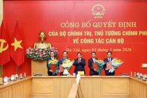 Công bố quyết định Phó Bí thư Đảng ủy Chính phủ và bổ nhiệm lãnh đạo 4 bộ, cơ quan ngang Bộ