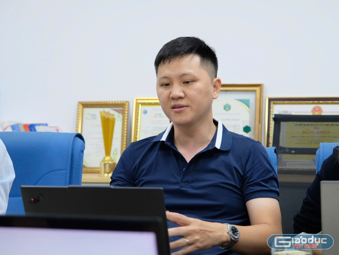 Ông Phạm Đăng Phúc, quản lý kinh doanh khu vực tại Việt Nam, đại diện Tập đoàn EBSCO (Mỹ). Ảnh: Nhật Lệ gdvn-12.jpg