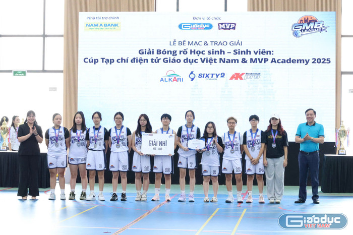 Giải Nhì nội dung U18 nữ thuộc về đội Trường Trung học phổ thông Kim Liên. Giải Nhì nội dung U18 nữ thuộc về đội Trường Trung học phổ thông Kim Liên.