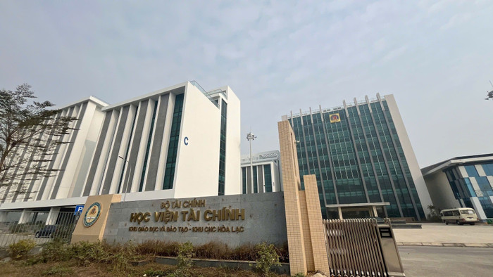 Học viện Tài chính cơ sở Hòa Lạc. Ảnh: website nhà trường 472224795-1683407412585247-5991784129934329377-n.jpg