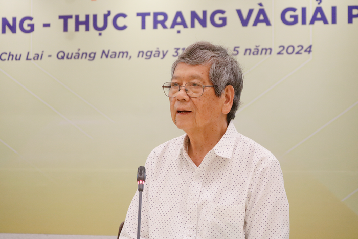 Tiến sĩ Vũ Ngọc Hoàng – Chủ tịch Hiệp hội Các trường đại học, cao đẳng Việt Nam (Ảnh: Mộc Trà) anh-1.png