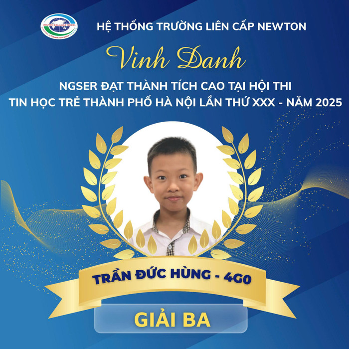 Trường Newton vinh danh học sinh đạt giải Ba. 68b9d29d16a4a2fafbb5.jpg