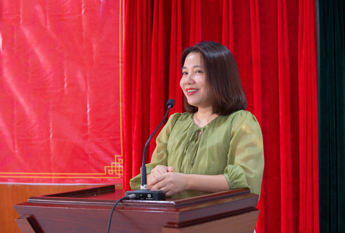 Tiến sĩ Lê Thu Hà - Phó Viện trưởng, Viện Báo chí - Truyền thông, Học viện Báo chí và Tuyên truyền. Ảnh: website học viện b218a5.jpg