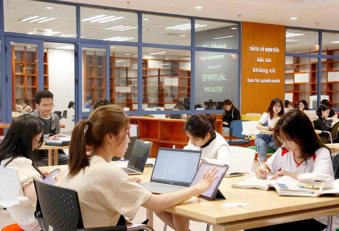 Sinh viên Đại học Kinh tế Quốc dân. Ảnh minh họa: Mộc Trà gdvn01.jpg