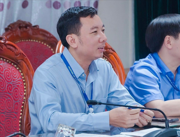 Tiến sĩ Đặng Trọng Hợp - Hiệu trưởng Trường Công nghệ Thông tin và Truyền thông, Trường Đại học Công nghiệp Hà Nội. Ảnh: website nhà trường 492000116-646540478140585-9049158015319456489-n.jpg