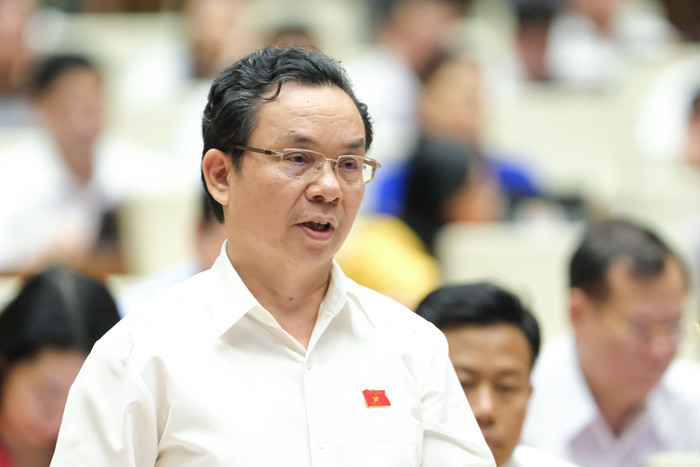 Giáo sư, Tiến sĩ Hoàng Văn Cường - Đại biểu Quốc hội khóa XV, Phó Chủ tịch Hội đồng Giáo sư nhà nước nhiệm kỳ 2024 - 2029. Ảnh: quochoi.vn 20226214234.jpg
