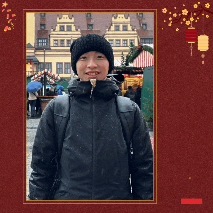 Nguyễn Xuân Diện dồn lịch thi vào tháng 1 để về Việt Nam đón Tết cùng gia đình. Ảnh: NVCC