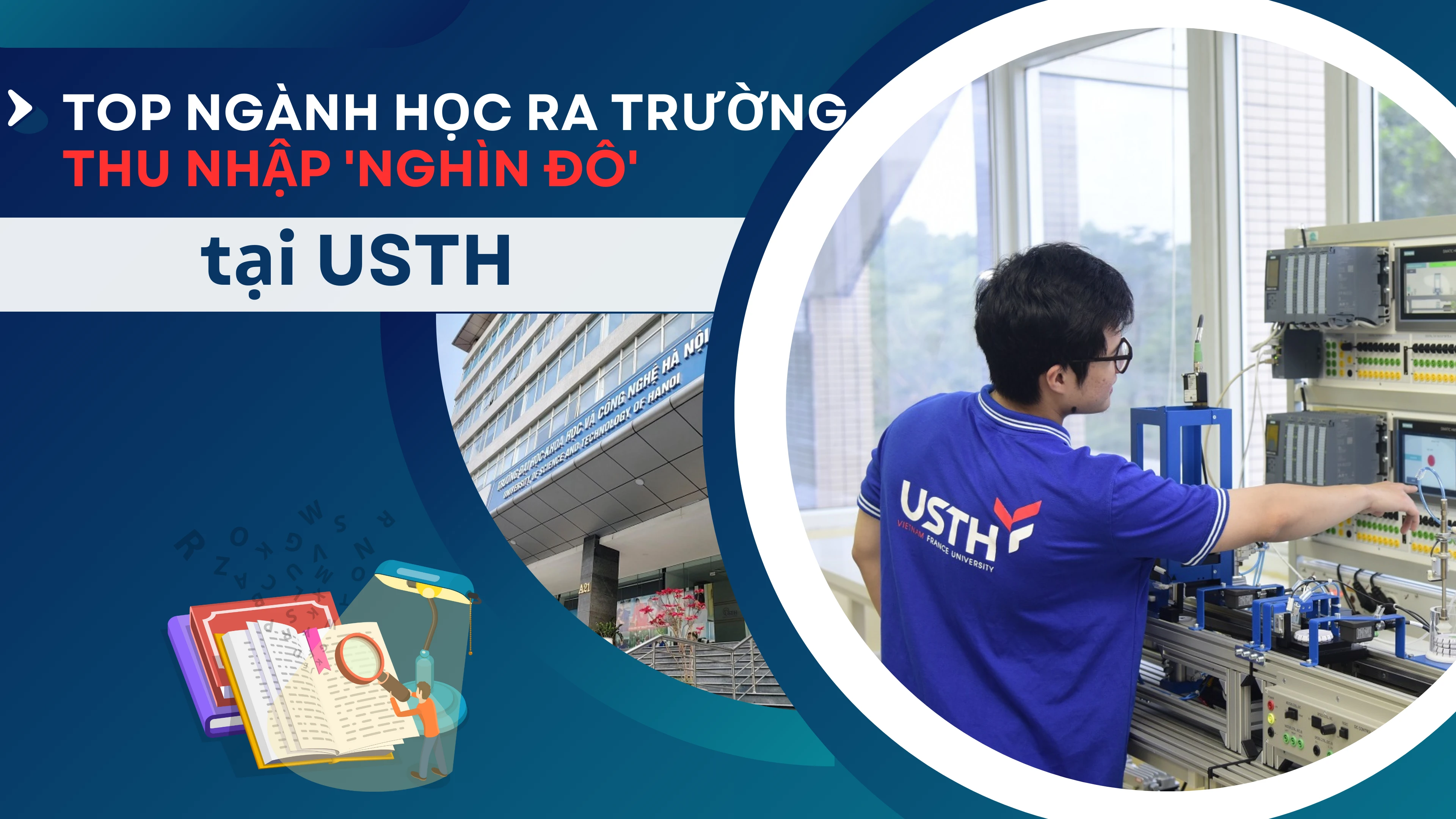 Top ngành học ra trường thu nhập 'nghìn đô' tại USTH: SV được đào tạo ra sao?