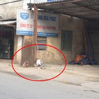 Hiện trường nơi xảy ra án mạng rạng sáng 25/2 Hiện trường nơi xảy ra án mạng rạng sáng 25/2