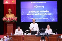 Phổ điểm, trung bình, trung vị của điểm thi tốt nghiệp THPT đều tương thích, ổn định