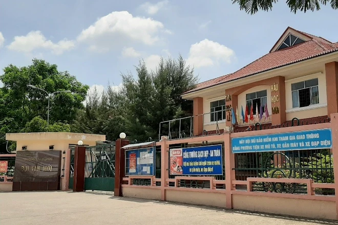 Hiệu trưởng TH Bùi Văn Mới: Trường không vận động khoản nào mang tên "quỹ trường"