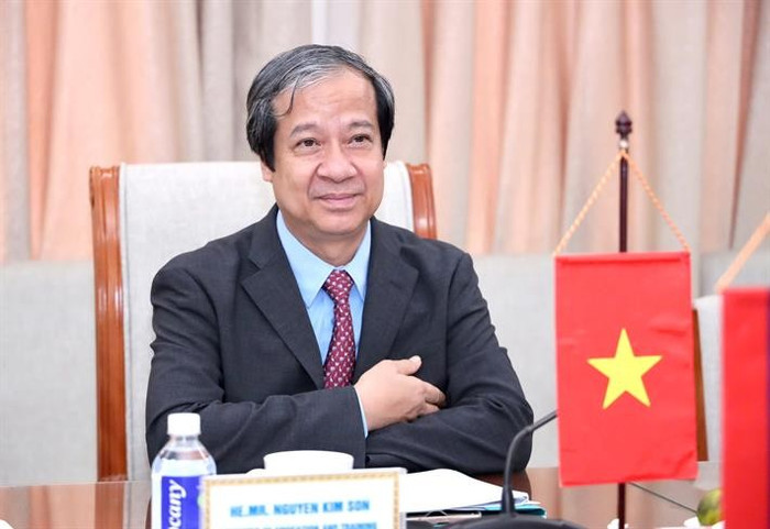 Bộ trưởng Bộ Giáo dục và Đào tạo Nguyễn Kim Sơn. Ảnh: MOET. bt-2.jpg