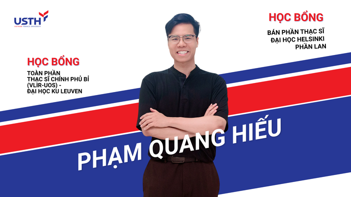 Phạm Quang Hiếu là cựu sinh viên của Trường Đại học Khoa học và Công nghệ Hà Nội. Ảnh: USTH. pham-quang-hieu.png