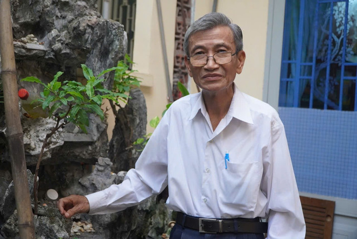 Thầy Nguyễn Văn Ngai - nguyên Phó Giám đốc Sở Giáo dục và Đào tạo Thành phố Hồ Chí Minh. Ảnh: Bảo Đăng. 3b802c44-3bc3-4a43-a705-ecda60bcbc4e.jpg