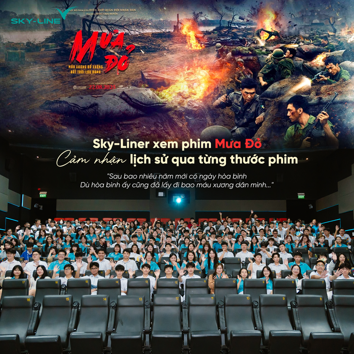 Xem phim Mưa đỏ, các em học được cách trân trọng từng ngày bình yên. 1.png