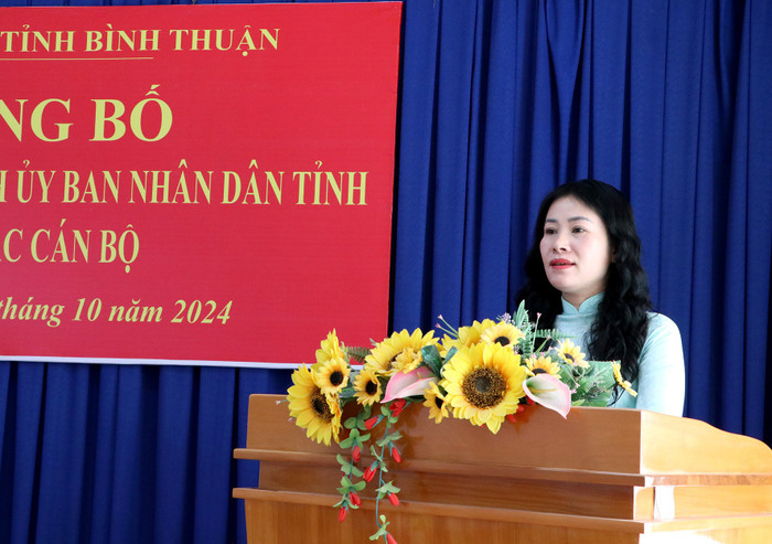Bà Lê Thị Bích Liên. Ảnh: binhthuan.gov.vn img-1361638642383426152234.jpg