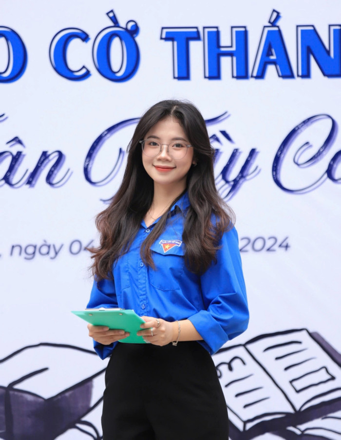 Nguyễn Hương Trang - Sinh viên ngành Quan hệ công chúng, Học viện Thanh thiếu niên Việt Nam. Ảnh: NVCC. retouch-2024110709393055-2353.jpg