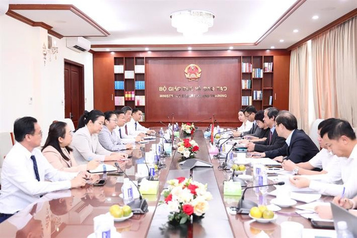 Quang cảnh buổi làm việc. Ảnh: MOET. bt-1.jpg