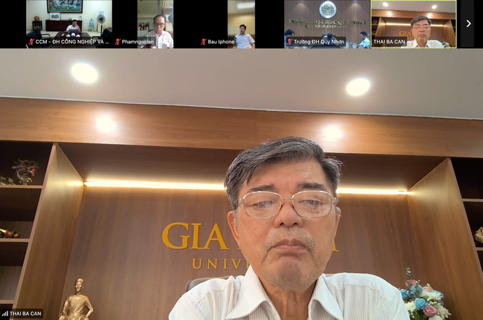 Phó Giáo sư, Tiến sĩ Thái Bá Cần – Hiệu trưởng Trường Đại học Gia Định góp ý kiến cho dự thảo Luật Giáo dục đại học (sửa đổi). anh-man-hinh-2025-08-14-luc-103147.png