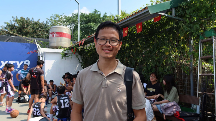 Anh Phan Mạnh Hà (phường Cầu Giấy, Hà Nội) - phụ huynh của vận động viên. 520980804-2143748699468601-1255825832195663410-n.jpg