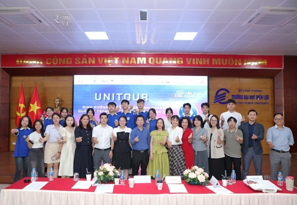 Trường Đại học Điện lực bắt đầu tuyển sinh và đào tạo giảng dạy ngành Thương mại điện tử từ năm học 2019-2020. Ảnh: EPU. picture3.jpg