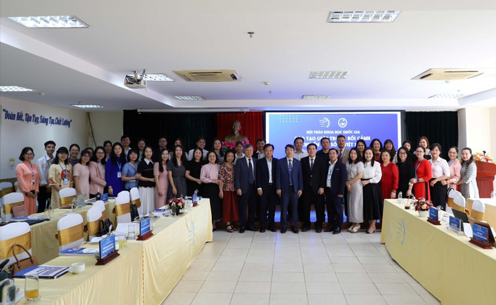 Hội thảo quốc gia với chủ đề “Đào tạo Luật trong bối cảnh chuyển đổi số ở Việt Nam” năm 2024. Ảnh: NTCC. 3-5138.jpg