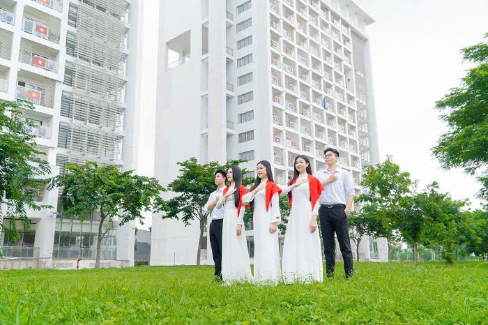 Sinh viên UFM cùng nhau hân hoan trong các ngày lễ lớn. Ảnh: NTCC. c3a7deda-47e9-44bc-9ea8-5e6b577eb3d1.jpg