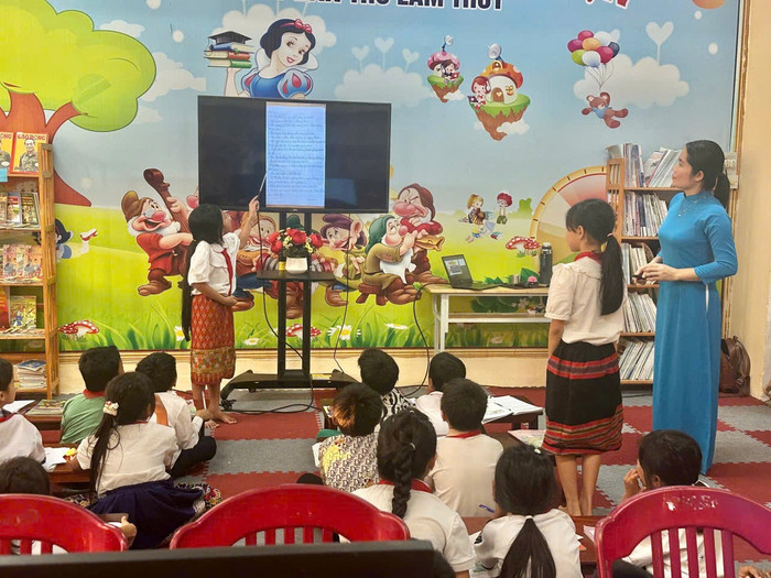 Ảnh minh họa: Trường Phổ thông Dân tộc bán trú Tiểu học và Trung học cơ sở Lâm Thủy. 1.jpg