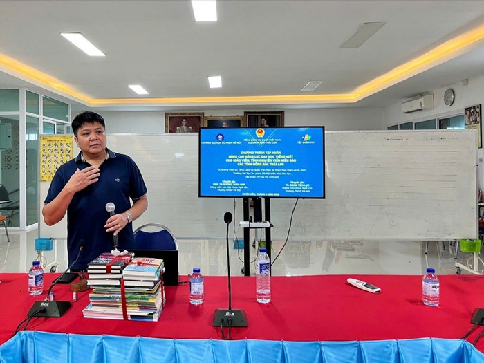 Các buổi thực hành nhóm và thảo luận đã tạo cơ hội để học viên học hỏi lẫn nhau, chia sẻ kinh nghiệm và xây dựng tinh thần đoàn kết giữa những người Việt xa quê. Ảnh: NTCC. picture4-8018.jpg