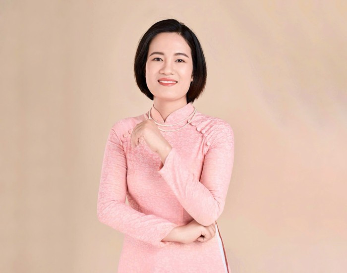 Tân Phó Giáo sư, Tiến sĩ Trần Thị Kim Oanh – Phó trưởng Phòng Quản lý Khoa học, Trường Đại học Tài chính - Marketing. Ảnh: NTCC.