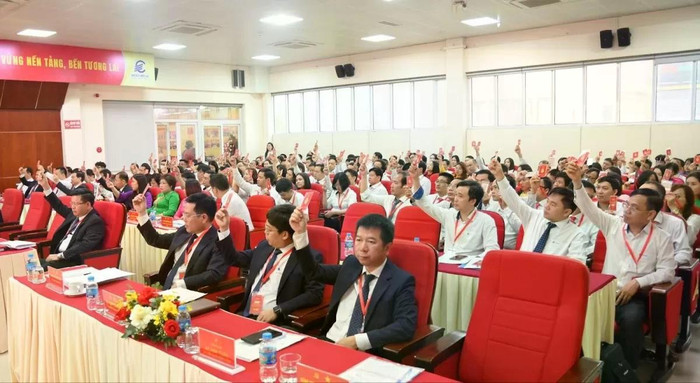 Đại hội với tinh thần nghiêm túc, dân chủ và nhất trí cao. Ảnh: EPU. Đại hội với tinh thần nghiêm túc, dân chủ và nhất trí cao. Ảnh: EPU.
