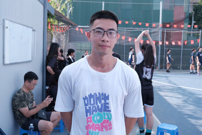 Anh Vũ Tuấn Kiệt – Huấn luyện viên đội Vinschool The Harmony. Anh Vũ Tuấn Kiệt – Huấn luyện viên đội Vinschool The Harmony.