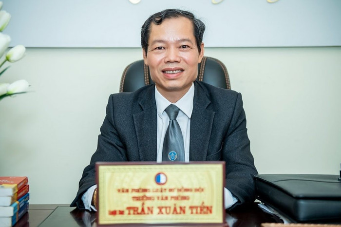 Luật sư Trần Xuân Tiền - Trưởng Văn phòng luật sư Đồng Đội, thuộc Đoàn Luật sư thành phố Hà Nội. Ảnh: NVCC. dsc-9875-1024x681.jpg