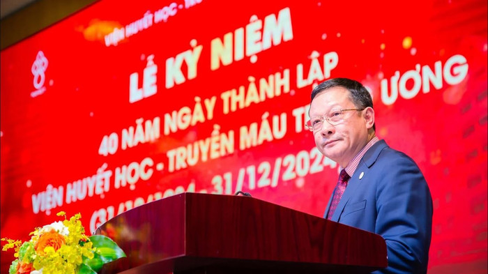 Tiến sĩ Vũ Đức Bình - Phó Viện trưởng, Viện Huyết học - Truyền máu Trung ương. Ảnh: Website Viện. tien-si-vu-duc-binh-7.jpg