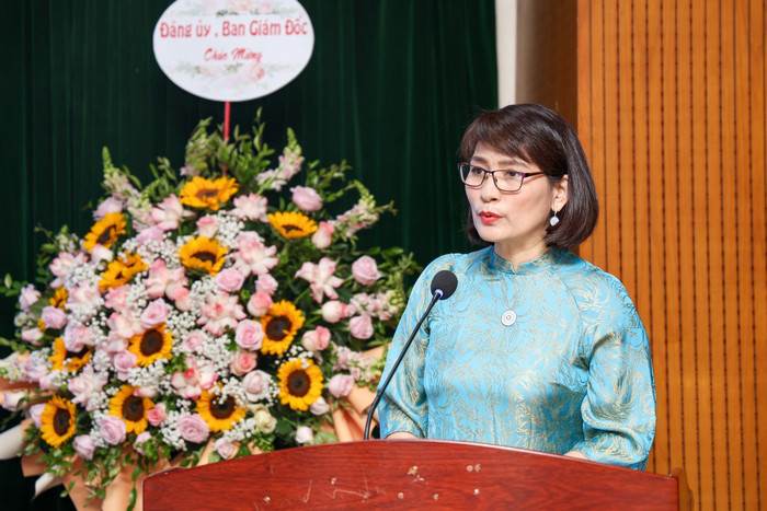 Tiến sĩ Phạm Thị Minh Phương - Phó Bí thư Đảng Ủy, Phó Giám đốc phụ trách chuyên môn của Bệnh viện Da liễu Trung ương. Ảnh: Website Bệnh viện. 503583370-712047224740376-5003455980767396269-n.jpg
