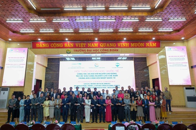 Các hội thảo khoa học quốc tế thường xuyên được tổ chức tại nhà trường. Ảnh: NTCC. picture1.jpg