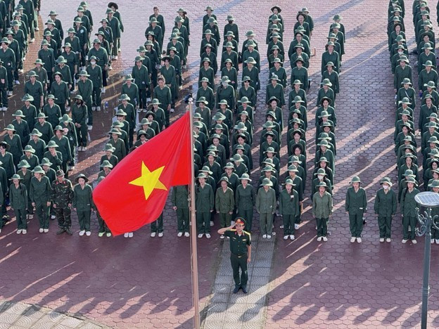 Trung tâm Giáo dục Quốc phòng và An ninh của Trường Đại học Công đoàn. Ảnh: NTCC. picture3.jpg