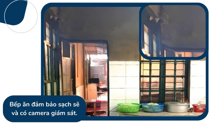 Quy trình giám sát bếp ăn được các trường thực hiện minh bạch, chặt chẽ. Ảnh: NVCC. 49-3060.jpg