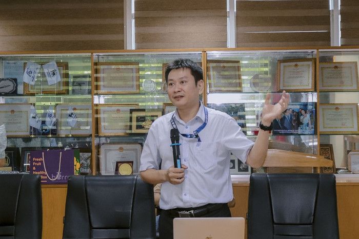 Thạc sĩ Nguyễn Văn Toàn - Trưởng phòng Phòng Công tác sinh viên Trường Đại học Công nghệ thông tin (Đại học Quốc gia Thành phố Hồ Chí Minh). Ảnh: NVCC. img-8084.jpg