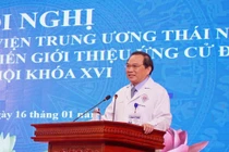 Giám đốc Bệnh viện Trung ương Thái Nguyên được giới thiệu ứng cử Đại biểu Quốc hội khoá XVI