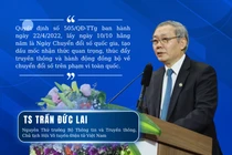 Chủ tịch Hội vô tuyến-điện tử Việt Nam điểm lại những "cột mốc" nổi bật về chuyển đổi số