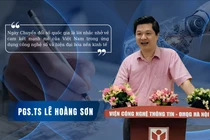 PGS.TS Lê Hoàng Sơn nêu 5 vấn đề cần ưu tiên để đột phá phát triển KHCN và chuyển đổi số