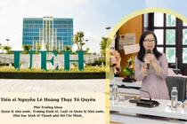 TS Nguyễn Lê Hoàng Thuỵ Tố Quyên tham gia đào tạo được hơn 6 năm, nay là ứng viên PGS