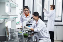 Sinh viên Đại học Phenikaa thực hành tại phòng thí nghiệm. Ảnh: website nhà trường