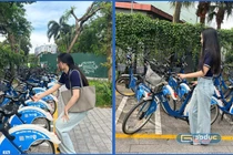Ứng dụng xe đạp công nghệ TNGo “mở lối” cho giao thông xanh