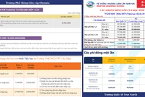 Khoản phí đóng khi tham gia tuyển sinh, nhập học lớp 1 trường tư ở HN: Có trường đến hơn 100 triệu